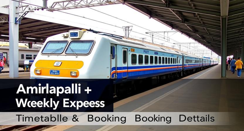 Charlapalli Thiruvananthapuram North Amrit Bharat Weekly Express: Timetable, Route & Booking Details