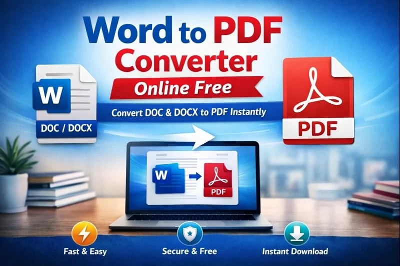 Word to PDF Converter Online Free – Convert DOC to PDF Instantly