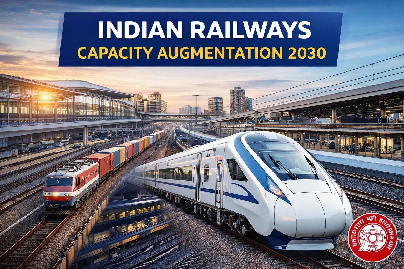 Indian Railways Capacity Augmentation 2030 | Future Rail Infrastructure & Growth Plan