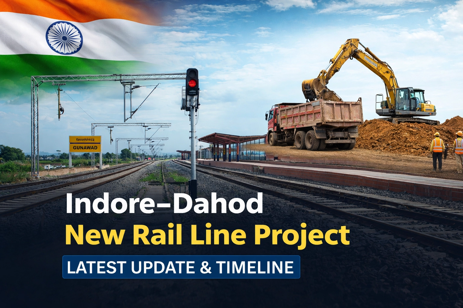 Indore Dahod New Rail Line Project 2026: Latest Construction Update & Timeline