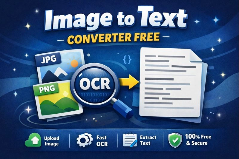 Image to Text Converter Free – Online OCR Tool to Extract Text from Images