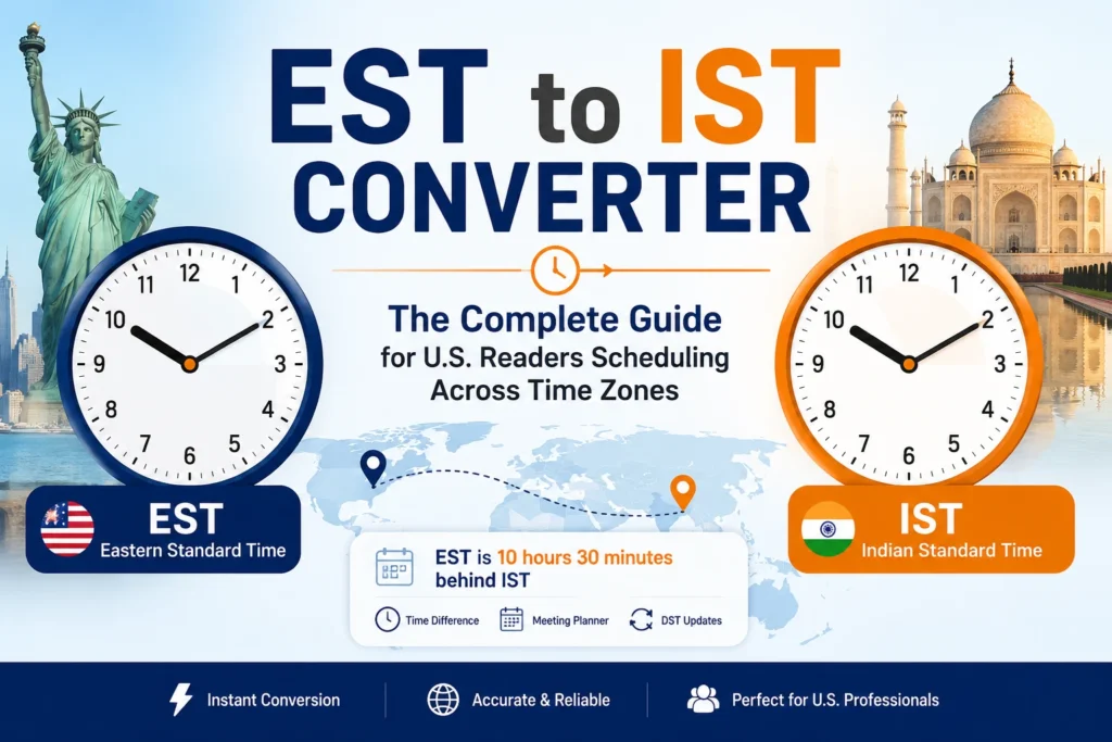 EST to IST Converter: Your Ultimate Global Time Management Guide