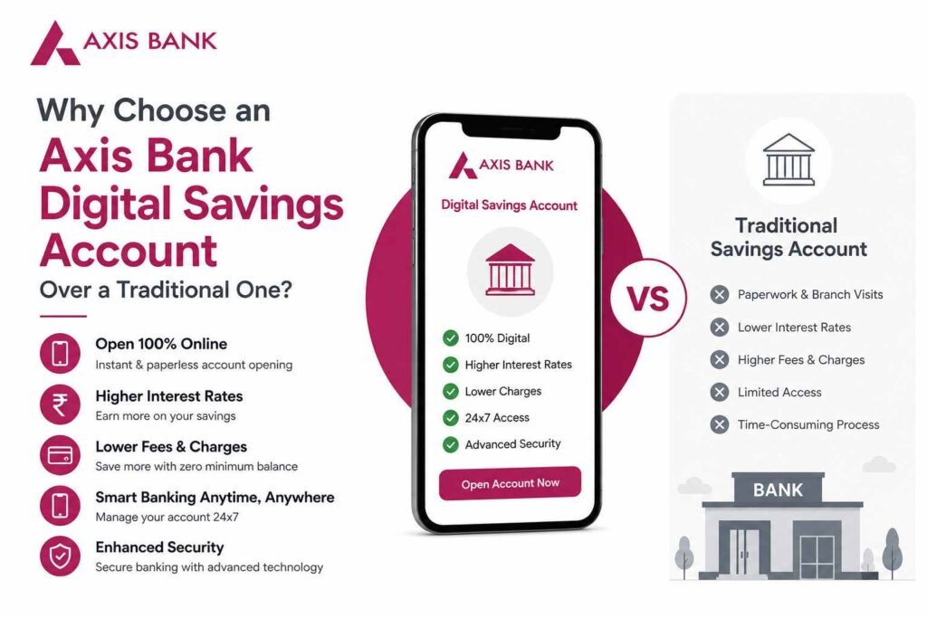 Axis Bank Digital Savings Account – Features & Online Opening