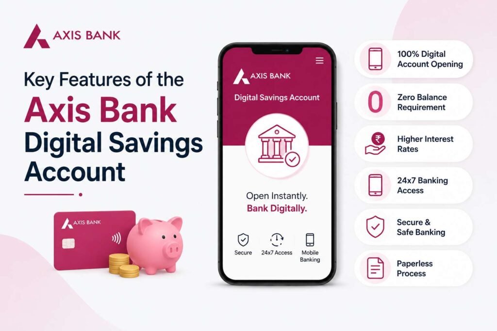Axis Bank Digital Savings Account – Features & Online Opening