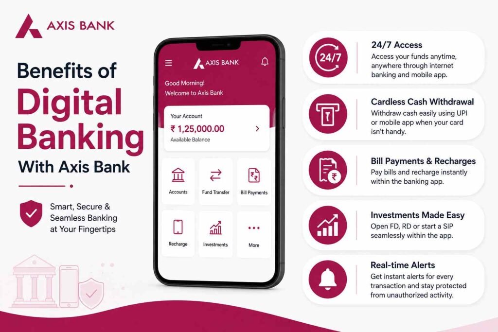 Axis Bank Digital Savings Account – Features & Online Opening